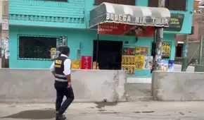 Bodeguero queda gravemente herido al intentar retirar un artefacto explosivo de su negocio en Chaclacayo