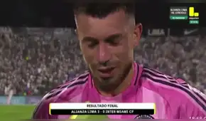 Alan Cantero al borde del llanto tras intercambiar camiseta con Lionel Messi: "No puedo creer que lo abracé"