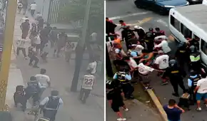 Serenos de La Molina sufren cortes en la cabeza y esguinces tras ser atacados con piedras por barristas de Universitario