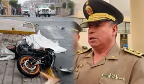 Intervención policial por dos pasajeros en moto termina en accidente fatal en Arequipa, pese a que norma no está vigente