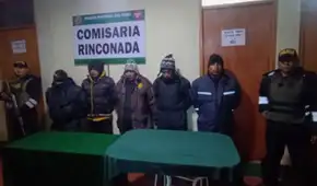 Puno: desarticulan banda criminal con arsenal de armas y explosivos en zona minera