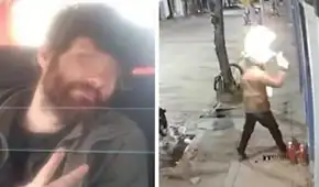 Atrapan a extranjero de nacionalidad checa acusado de incendiar local de motocicletas en Cusco: fue identificado por quemaduras en sus manos