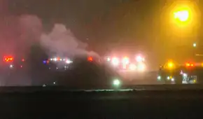 Avión privado con ocho personas abordo se estrella durante tormenta invernal que azota Estados Unidos