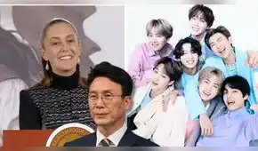 Presidenta de México, Claudia Sheinbaum, pide al primer ministro surcoreano que BTS ofrezca más shows en su país durante su gira 2026