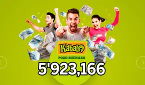 Sorteo de la Kábala HOY martes 27 de enero de 2026: premios, jugada ganadora y Pozo Buenazo