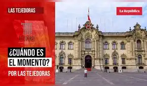 ¿Cuándo es el momento?, por Las Tejedoras