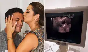 Karla Tarazona y Christian Domínguez acuden a clínica de fertilidad y sorprenden al mostrar ecografía: "Falta poco para el gran día"
