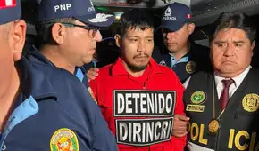 Erick Moreno Hernández, alias 'El Monstruo' y líder de Los Injertos del Cono Norte, llega a Lima extraditado desde Paraguay