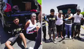 Capturan a banda dedicada al robo de autopartes cuando intentaban sustraer un vehículo en la vía Expresa, Lince