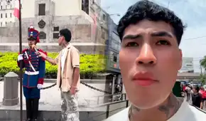 Tiktoker niega que se haya burlado de militar de los ‘Húsares de Junín’: “No le he faltado el respeto”