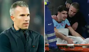 Robin van Persie protagoniza gesto con su hijo tras grave lesión en el Feyenoord vs Betis por la Europa League 2025-26