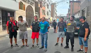 Ternas frustran robo a mano armada de los Injertos del Huáscar contra cambista dentro de centro comercial Polvos Azules