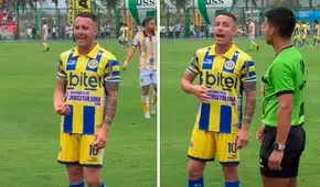 Pablo Lavandeira y su fuerte reclamo a ras de cancha durante empate ante Juan Pablo II: "Ya no tienen ningún tipo de escrúpulo"