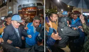 Rechazan a Rafael López Aliaga en Arequipa: población le grita "Porky corrupto"