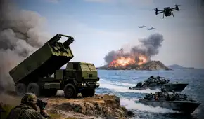 Este país simuló ejercicios navales con misiles y drones para mostrar cómo respondería ante una posible invasión marítima de China