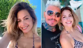 Milett Figueroa reaparece con Marcelo Tinelli en una piscina y descartan ruptura: “Con mi amor”