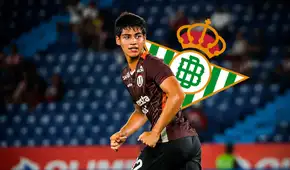 Rafael Guzmán, ‘joya’ de Universitario, a un paso de ser nuevo jugar del Real Betis de España: defensor jugaría en el Juvenil A