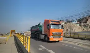 Siete puentes en la Red Vial Nacional con riesgo de colapsar por sobrecarga de peso en tránsito de camiones, según Afin