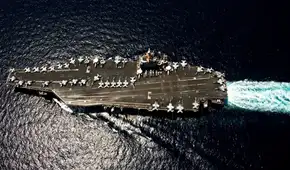 EE. UU. eleva tensiones en Medio Oriente tras intercepción de dron iraní cerca al portaaviones USS Abraham Lincoln