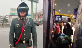 Policía queda grave tras ser aplastado por dos buses de 'El Chino' luego de intervención en Independencia