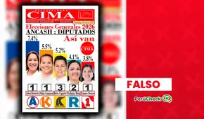 Una encuesta manipulada de CIMA coloca a Zulema Barrenechea en primer lugar en Áncash