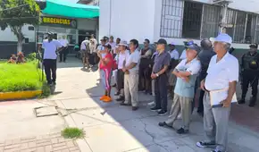 Posible desalojo de un hospital PNP dejaría sin atención a 4.000 policías en retiro en Chiclayo: “Estamos abandonados”