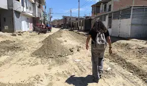 1500 familias son afectadas por lento avance en obra de pistas y veredas en Piura
