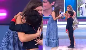 Nataniel Sánchez conoce por primera vez al hijo de Erick Elera y Laura Huarcayo reacciona: "Pudo haber sido tu hijo"