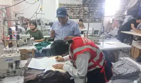 Operativo en Gamarra expone caso de menor en presunto trabajo forzoso: "Ha estado realizando labores inapropiadas"