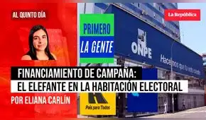 Financiamiento de campaña: el elefante en la habitación electoral, por Eliana Carlín