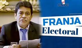 Franja electoral: Fiscalía iniciará investigación por presunto mal uso por parte de los partidos políticos