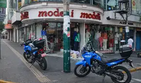 Atacan a balazos una tienda de ropa en Gamarra, ubicada a metros de un puesto policial