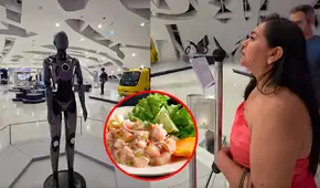 Mujer pregunta a robot en un museo de Dubái sobre el país con el mejor ceviche y su respuesta la deja sin palabras: “De Perú”