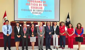 Corte de Moquegua impulsa el programa de Justicia de Paz Escolar en diez instituciones educativas