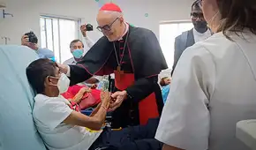 Chiclayo: cardenal enviado por el papa León XIV visitó hospitales y bendijo a los enfermos