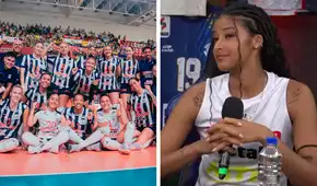 Florangel Terrero, voleibolista puertorriqueña de Géminis, confesó que quedó impresionada con hinchada de Alianza Lima: "Son fuertes"
