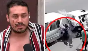 Taxista fue arrastrado por combi en Chorrillos hasta terminar debajo de una mototaxi y sobrevive: "Pensé en tirarme"