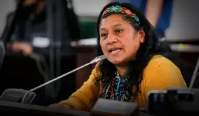 Aída Quilcué, senadora de Colombia, fue secuestrada en zona guerrillera controlada por las FARC