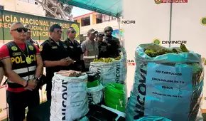 PNP incauta más de 500 explosivos que serían destinados a organizaciones criminales en La Libertad