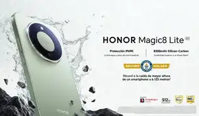 HONOR Magic8 Lite llega al Perú: resistencia con récord Guinness y una batería diseñada para durar días