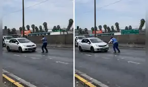 Conductor atropella a fiscalizador de Sutrán para evadir operativo en Puente Piedra