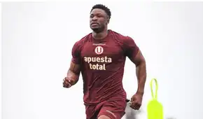 Sekou Gassama explica su estilo de juego previo a su posible debut con Universitario: "Soy un '9' potente, fuerte de espalda"