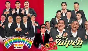 Armonía 10, Hermanos Yaipén y El Lobo llegan al Parque Zonal Wiracocha con histórico concierto 'Te pone cumbia'