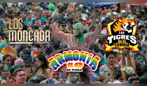 Conciertos gratis para el Carnaval de Cajamarca 2026: cuándo y dónde ver a Armonía 10, Hermanos Sánchez y Los Tigres de la Cumbia