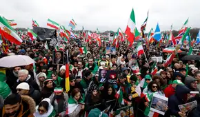 Más de 200.000 personas se manifiestan en Múnich contra el régimen iraní en plena presión militar de EE. UU.