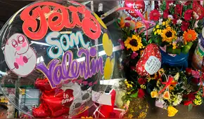 Día de San Valentín: arreglos florales desde S/30 y ventas al por mayor en mercado Piedra Liza