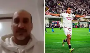 Rainer Torres tuvo rotundo calificativo sobre racha goleadora de Alex Valera con Universitario: "Hace 2 y se falla 2"