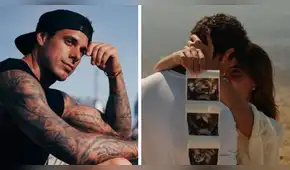 Hugo García comparte la primera foto que tomó a Isabella Ladera tras saber que será papá: “Minutos después de enterarme”