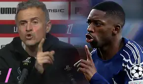 Luis Enrique reacciona furioso contra Dembelé por criticar a sus compañeros del PSG: "Jamás ningún jugador por encima del club"