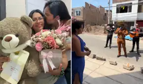 Lis Padilla se emociona hasta las lágrimas al recibir serenata de su novia: "Nuestro primer San Valentín juntas"